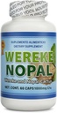 Wereke & Nopal Kapseln – 60 Graf (je 1000 mg) – Natürliche Kräuterergänzung – Traditionelle mexikanische Mischung – unterstützt Gesamt Wellness & Balance – von Lo + Natural