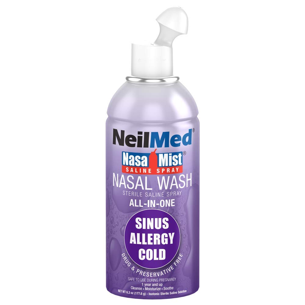 NeilMed NasaMist Alle in einem Multizweck Saline Spray, 6.3 Fl Oz