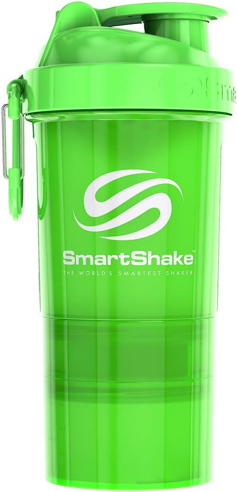 Original 2GO Flasche, 20 Unzen Shaker Cup, Neon Green