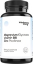 Zink Picolinat, Magnesium Glycinat Ergänzungen mit P5P Vitamin B6 | Magnesium und Zink Vitamin | Reproductive & Fertility Gesundheit, Hormon Balance, Immunsystem Unterstützung | 30 Tage Versorgung