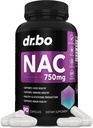 NAC Supplement N-Acetyl Cystein Pillen - 750mg N Acetyl Cystein Pure Vitamin Capsule - Daily Liver Support Formel für Lung Cleanse Health, Kidney Detox, Brain & Respiratory Supplements - 90 Kapseln