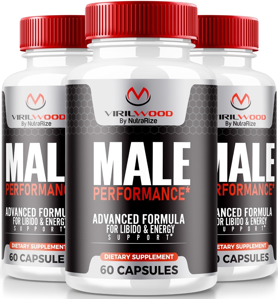 (3 Pack) Virilwood Kapseln für Männer, offizielle Viril Holz Pillen 1200 mg, Alle natürlichen männlichen Formel, um langfristige Leistung und allgemeine Gesundheit zu unterstützen, Premium Multivitamins Review (180 Kapseln)