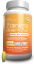 PRONENE Memory Plan (60 ct) Morgen Brain Multivitamin | Nootropic Supplement w/Choline, Selen, Resveratrol, D, & B Vitamine | Fortgeschrittene Nährstoffe unterstützen Gehirn, Immunität und Gedächtnis.