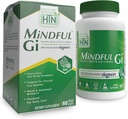 Health Thru Nutrition Mindful GI - Gesunder Geist & Gut Complex | mit Digexin, Magnesium, L-Glutamin und Probiotikum für Gut-Brain Axis Support | Regularity, Bloating, Calmness Supplement
