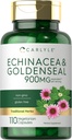 Carlyle Echinacea Goldenseal Kapseln | 110 Count | 900mg | Vegetarisch, Non-GMO, Glutenfrei