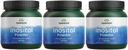 Swanson 100% reines Inositol Pulver - Natürliche Ergänzung Förderung Fokus & Entspannung - Nerve & Cellular Support - (8oz) 3 Pack