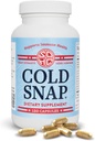 Snap Dynasty Cold Snap - 120ct Kapseln, Packung von 1 - pflanzenbasierte umfassende Immun-Gesundheit Unterstützung für alle Altersgruppen, schnelle Ergänzungen für Kälte und Flu Unterstützung, keine Kontraindikationen