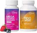Microbiome Labs Kids & Pet Probiotic Bundle - MegaSporeBiotic für Kinder + FidoSpore Spore Based Probiotics für Hunde und Katzen