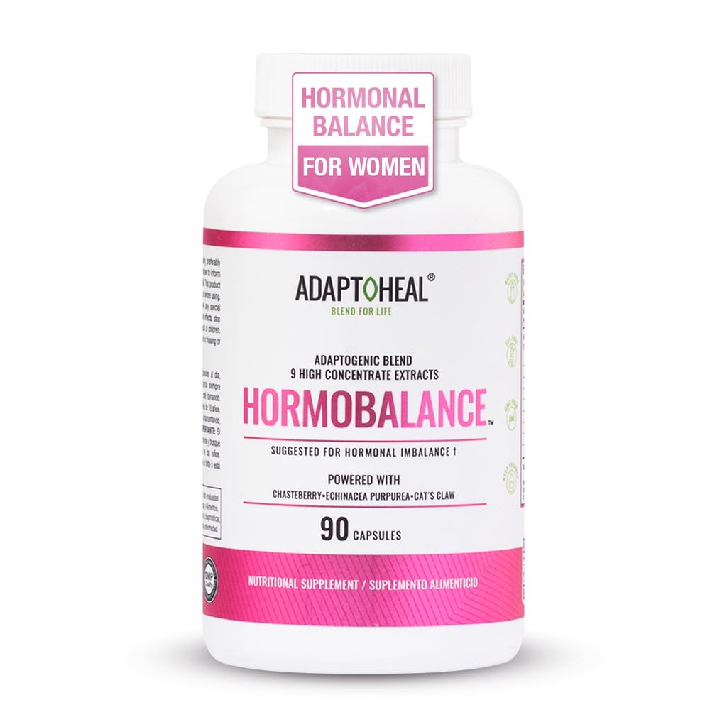 Hormon Balance für Frauen – Menopause & PMS Support Supplement – Adaptogene für Frauen Balance & Wellness – 90 Vegan Kapseln