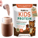 Kids Protein Shake Powder 16g – Zero Sugar, Organic Ingredients, Grass-Fed Whey Proteins – Calcium & Choline für Knochenstärke & Gehirnentwicklung, Protein Shake, 15-45 Servierungen – Schokolade