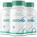 rize labs Vistonol Vision Supplement, All-Natural Capsules for the Rapid Improvement of Health and Better Ability to Focus, Support Healthy Eye Functions - Pack of 3(180 Capsules)