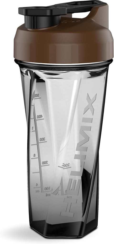 HELIMIX 2.0 Vortex Blender Shaker Bottle hält bis zu 28oz | Kein Blending Ball oder Whisk | USA Made | Portable Pre Workout Whey Protein Drink Shaker Cup | Mixes Cocktails Glatteies Shakes | Top Rack Safe