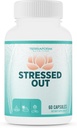 Stressed Out – Mental Focus & Relaxation Supplement – 60 Kapseln – USA Made – 1 Monat Versorgung