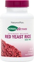 Natures Plus Kräuter-Aktive Red Yeast Rice Extended Release 600 mg - 60 Tabletten, Paket von 2 - Unterstützt General Well-Being - Vegetarisch, Glutenfrei - 120 Gesamt Servierungen