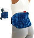 Comfytemp Mikrowellenheizkissen für Rückenschmerzen Relief, Perioden Kramps, 2.5LB Wearables Microwavable Heizkissen, Feuchtigkeitswärmetherapie für Sciatica, Taille Coccyx, Warm Compress Recovery Get Well Gift
