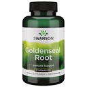 Swanson Goldenseal Wurzel - Kräuterergänzung Förderung Immununterstützung und allgemeine Wellness - Eigenschaften Goldenseal Wurzelextrakt Standardisiert auf Minimum 5% Gesamt Alkaloide - (120 Kapseln, 125mg Jeder)
