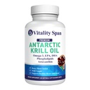 Krill Öl Omega 3 Astaxanthin Choline DHA EPA, Überlegene Absorption, Extrastärke, kein Fischöl Nachgeschmack, Schwermetall getestet, Small Size Softgels, 500mg