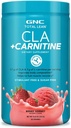 GNC Total Lean CLA + Carnitin | Verbessert Körperzusammensetzung und Kraftstoffe Muskel-Recovery, Stimulant Free und Zucker Free | Berry Sorbet | 60 Portionen