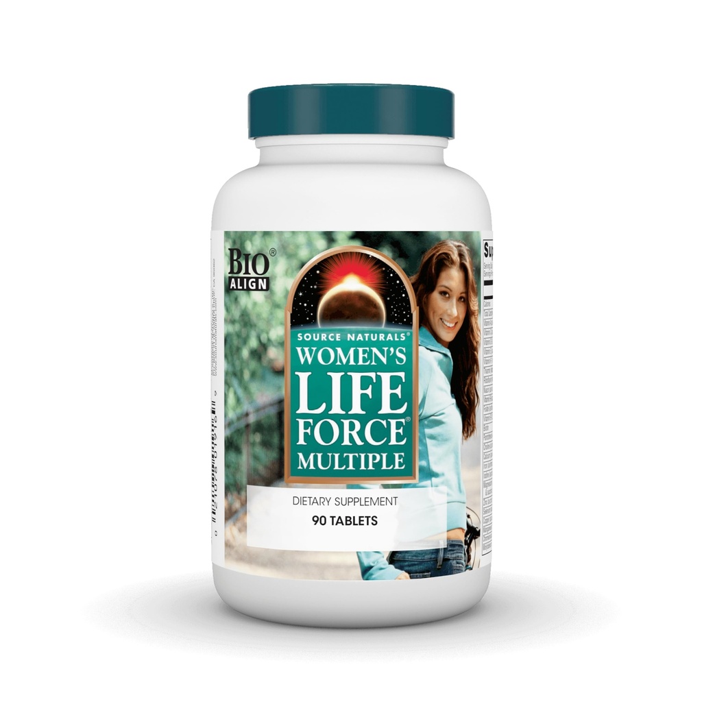 Quelle Naturals Women's Life Force Multiple, Daily Multivitamin & Immune Health Supplement - 90 Tabletten