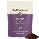 Echte Pilze Chaga Pilzpulver – Bio Chaga Extrakt aus Fruchtkörper – für Wellness & Energie Unterstützung – Vegan, Non-GMO, 150 Servierungen – Pilzergänzung für den täglichen Gebrauch