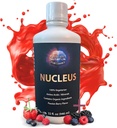Nucleus Liquid Vitamins - Multivitamin Nutrition Drink für Männer und Frauen, Zucker und Gluten frei, Vegetarische Multivitamin-Ergänzung, keine künstlichen Aromen oder Süßungsmittel - 32 oz (Passionsbeeren Geschmack)