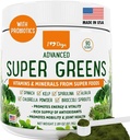iHeartDogs Super Greens für Hunde mit Broccoli Sprouts & Spirulina Powder - Saisonale Allergie & Immununterstützung Hundegrüse Pulver - Vitamine, Antioxidantien & Minerals Ergänzung für Hunde