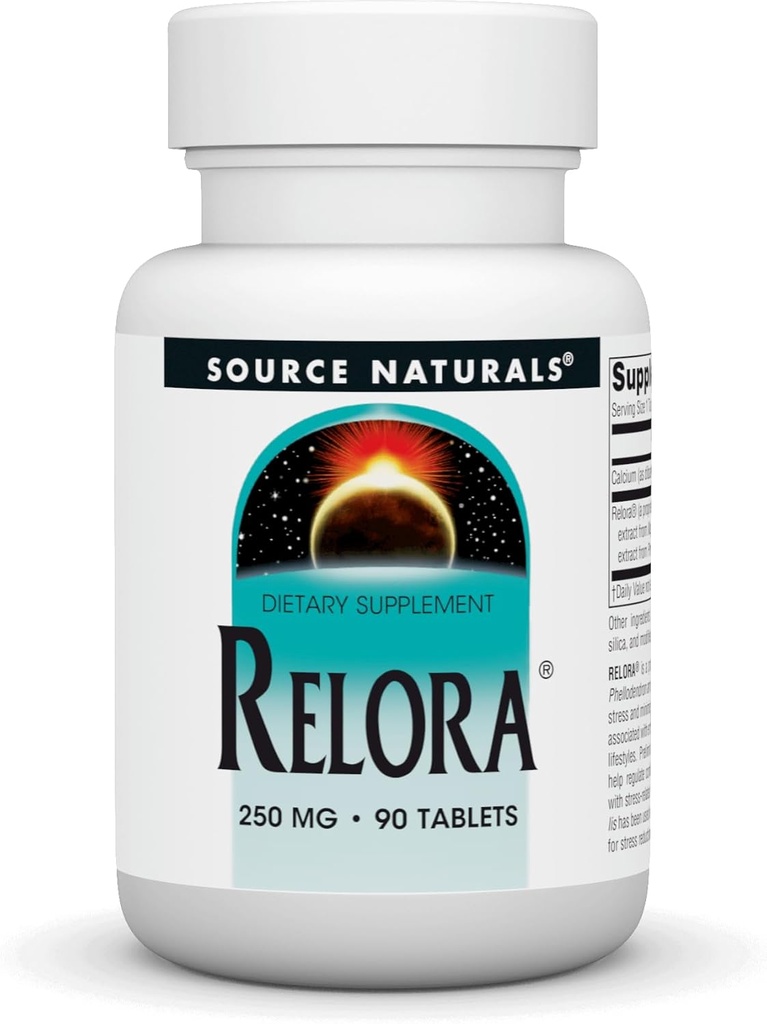 Quelle Naturals Relora, fördert gesundes Essen Behavior und Muskel Erholung Unterstützung*, 250 mg - 90 Tabletten