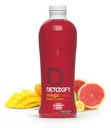 Detoxify Mega Clean Kräuterreiniger – Tropical – 32 oz – Professional geformter Kräuterentgiftungsgetränk – Verbessert mit Milchdistel, Ginseng Root & Guarana Seed – Plus Aufkleber