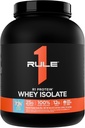 Regel 1 R1 Protein Whey Isolate - mit 25g Protein & 6g BCAA Exklusiv von isolierten & hydrolysierten Quellen für Workout Recovery (5 Pfund*, Fruity Cereal)