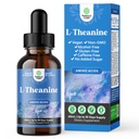 Natures Craft High Absorption L-Theanine Flüssigkeitstropfen - Nootropic Focus Supplement mit L Theanine 200mg pro Servieren und Kamille Extrakt - Ergänzung für Erwachsene und Kinder Erholung und Fokus - 2oz