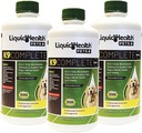 LIQUIDHEALTH Pets K9 Complete 8-in-1 Liquid Multivitamin for Adult Senior Dogs & Puppies, All in One Complete Formula Canine Vitamins for Skin & Coat, Joint Health, Immune Support - USA Made (3 Pack)
