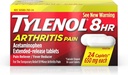 Tylenol 8 Hour Arthritis Schmerzlinderung - Acetominophen Extended-Release Tabletten, Schmerzlinderung / Fever Reducer, 24 Caplets, 650 Milligramm je (2-Pack)