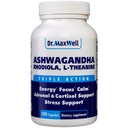Cortisol Manager Supplement, unterstützt Entspannung, Mood & Sleep in Zeiten des okzialen Stress, Ashwagandha Rhodiola Adaptogens, hilft, normale Cortisol Levels, 120 Kapseln