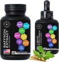 Liquid Collagen & Ashwagandha und Pure Saffron Extract Kapseln Schönheit und Energie Unterstützung Bundle