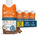 Milch Schokoladennahrung Shake | 30g Protein, 1g Zucker | Ernährung Unterstützung für Muskeln Gesundheit während Gewichtsverlust | 12 Pack