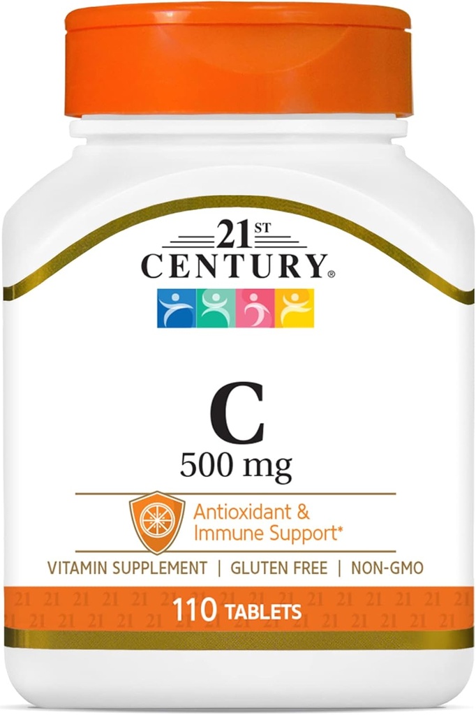 21st Century C 500 Mg Tablets, 110 Count (Pack von 3)