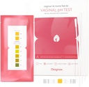 DIAGNOX HEALTH Frauen Vaginal pH Test Kit | Sterile Swabs | Home Hefe Infektion Test & BV Teststreifen | Schnelle, genaue, klinische Grad pH Balance Home Test | FSA/HSA Eligible (Pack von 10)