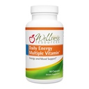 Wellness Ressourcen Tägliche Energie Multiple Vitamin - 90 Kapseln - Methylierte täglich MTHFR Multivitamin ohne Eisen - Vitamin B12, Folat, & Bioverfügbare B Vitamine - Beste Ergänzung für Energie & Stimmung