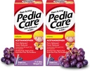 Infants Acetaminophen Oral Suspension Liquid, Fast-Acting Infant Pain Reliever/Fever Reducer mit Easy-to-Use Syringe, Zero Alcohol oder Aspirin oder Ibuprofen, Grape Flavor, 1 fl oz (2 Pack)