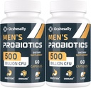 Probiotika für Männer, 500 Billion CFUs & 12 Strains Männer probiotisch, mit Kurkuma, Cranberry, Goji - Probiotika für Verdauungs-Gesundheit, Gut, Immune & Bloating, Prostata & Urinary Tract Health, 120 Capsule