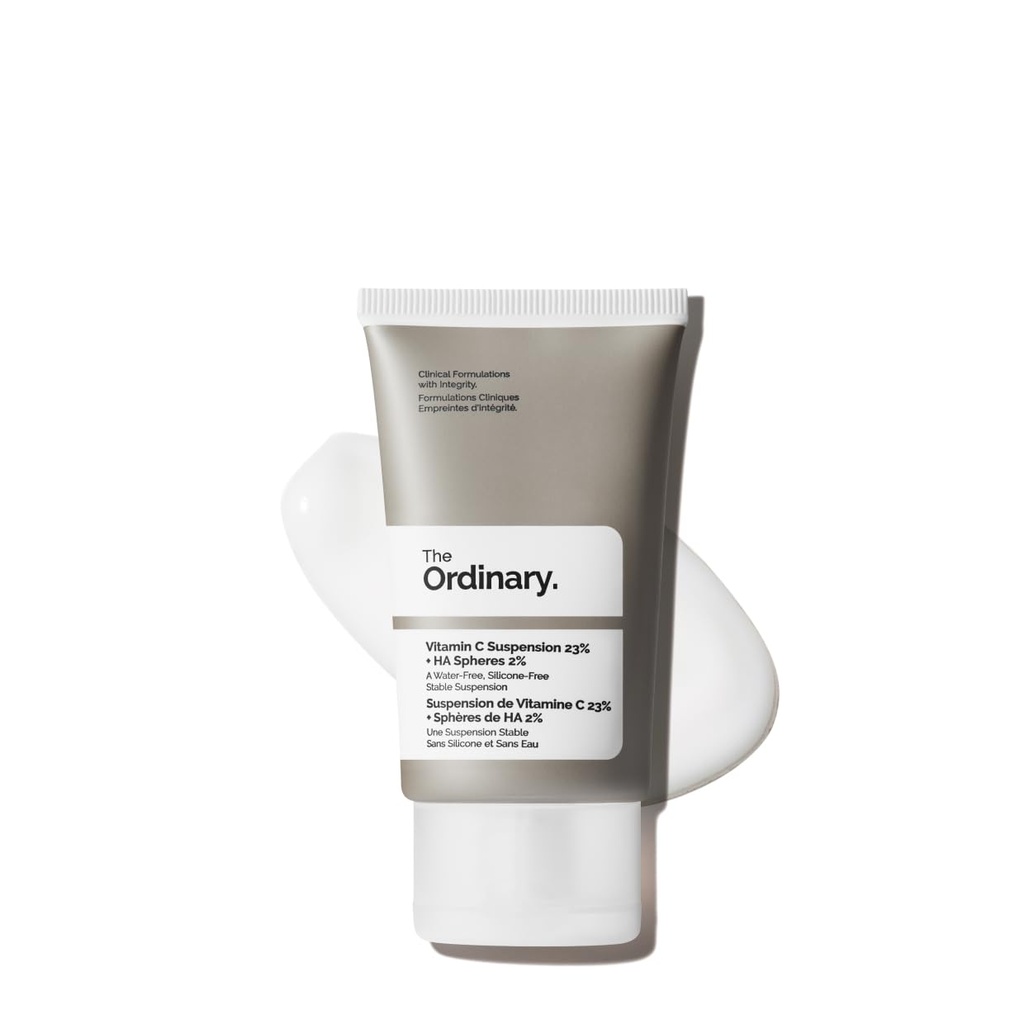 Die Ordinäre Vitamin C Suspension 23% + Hyaluronsäure spheres 2%, Serum mit reiner L-Ascorbinsäure