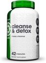 Top Secret Nutrition Cleanse & Detox 7-Day Formel Nahrungsergänzung Colon und Liver Reinigung Mischung mit Präbiotika und Probiotika für Männer und Frauen (42 veggie caps)