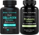 Vital Vitamine Multi Collagen Kapseln + Probiotic Complex
