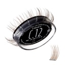 Lashify Curl 12mm Gossamer Wimpern Extensions Refill, Ash Color, DIY False Lashes für einen natürlichen Look