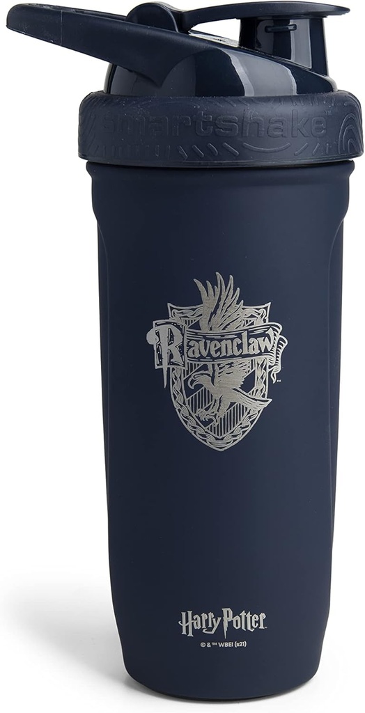 Smartshake Reforce Edelstahl Harry Potter Ravenclaw Shaker Bottle (900 ML /30oz) | Leichte Gewichtsresistenz Sport Shaker Bottle mit einer weichen Lid | Leakproof, BPA Free & DEHP Free