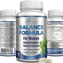 Balance Complex für Frauen - für Vaginale Gesundheit, Kräuter-Detox & Cleanse, Vaginale Probiotika, Unterstützt gesunde Darmflora, Hilft mit Hefe-Infektionen 60 Kapseln