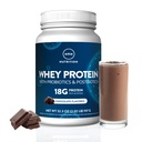 MRM Nutrition Whey Protein | Chocolate Flavored |18g Protein | mit 2 Billion probiotics + Verdauungsenzyme + BCAAs | Hohe Absorption + Verdauung | Hormon + Antibiotika Kostenlose | 33 Servierungen
