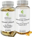 Clear Skin Acne Vitamin System | 20 Antioxidants, Botanicals & Minerals | Capsules | 60 Count | Pack of 2