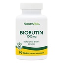 Natures Plus Biorutin 1000 mg - 90 Tabletten - Bioflavonoid & Rutin Complex - Unterstützt Vaskuläre Funktion & Zirkulation - Vegetarisch, Glutenfrei - 90 Servierungen