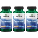 Swanson Maximum Strength Graminex Flower Pollen Extract - Unterstützt Prostata Gesundheit, Urinary Tract Function & Kidneys - Mens Health Supplement - (60 Kapseln, 500mg Jeder) (3 Packung)